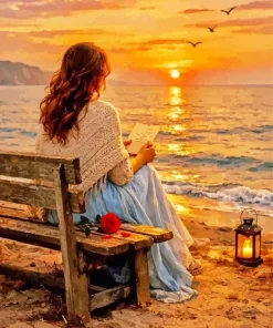 Lonely Woman Paint By Numbers