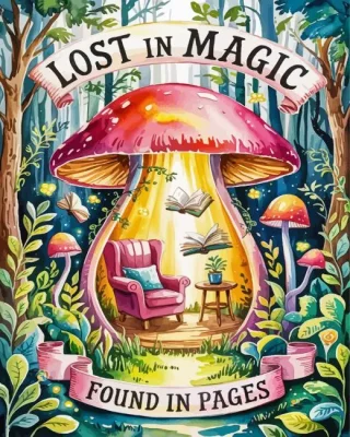 Lost In Magic Paint By Numbers