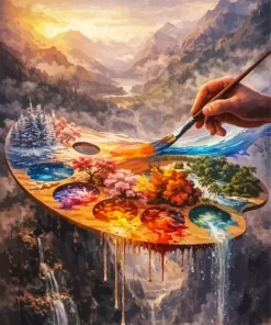 Painter Art Paint By Numbers