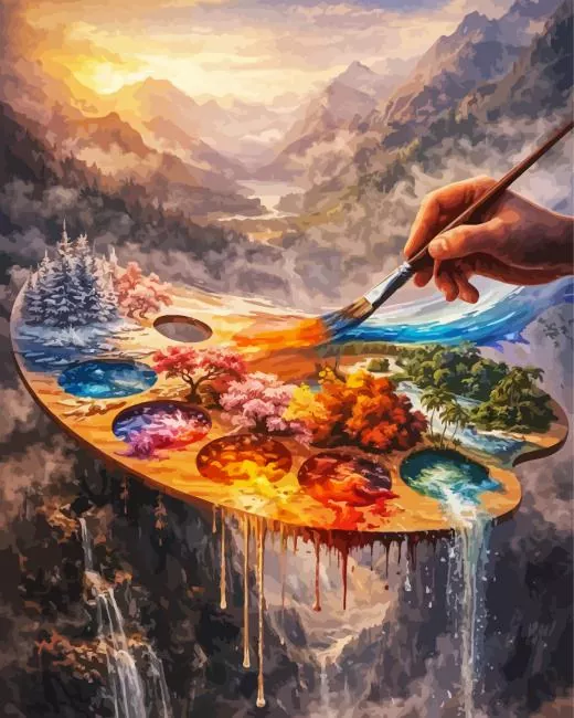 painter art paint by number Painter Art Paint By Numbers