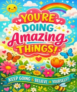 You're Doing Amazing Paint By Numbers