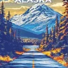 Alaska Poster Paint By Numbers