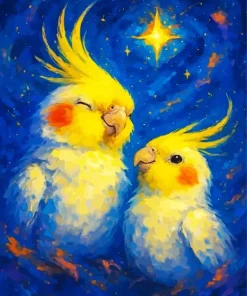Birds In Love Paint By Numbers