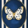 Golden Butterfly Paint By Numbers