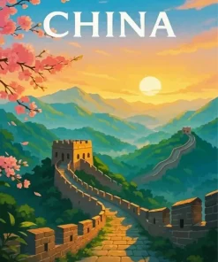 China Poster Paint By Numbers