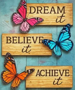 Dream It Paint By Numbers