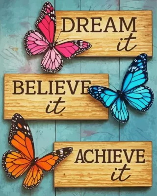 Dream It Paint By Numbers