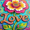 Flower Of Love Paint By Numbers