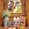 Farm Cow Art Paint By Numbers