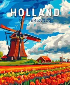 Holland Paint By Numbers