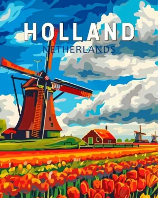 Holland Paint By Numbers
