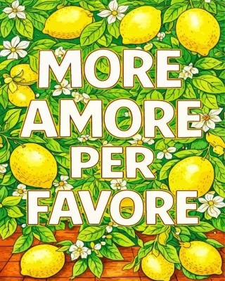 More Amore Paint By Numbers