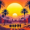 Morocco Sunset Paint By Numbers
