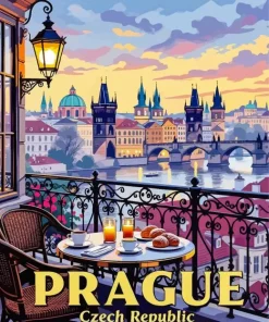 Prague Czech Republic Paint By Numbers