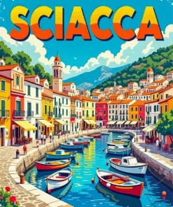 Sciacca Poster Paint By Numbers