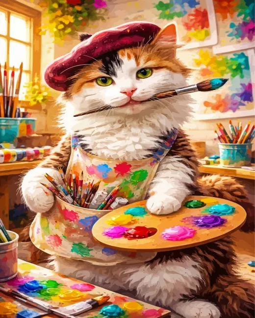 The Cartist paint by number The Cartist Paint By Numbers