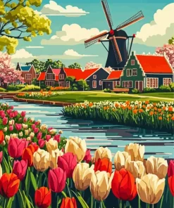 The Netherlands Paint By Numbers