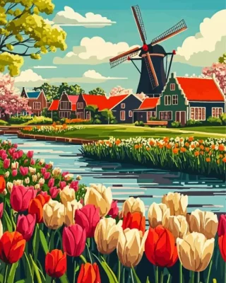 The Netherlands Paint By Numbers
