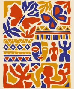 Tribal Art Paint By Numbers