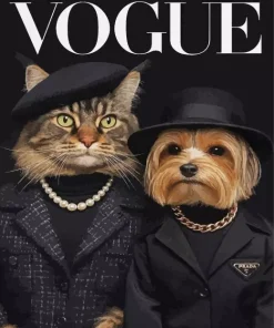 Vogue Pets Paint By Numbers