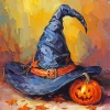 Witch Hat Paint By Numbers