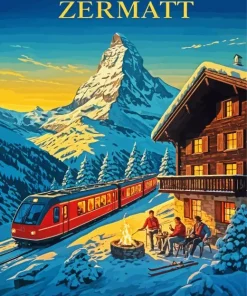 Zermatt Paint By Numbers