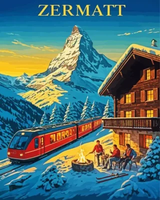 Zermatt Paint By Numbers