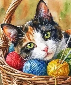 Adorable Cat Paint By Numbers