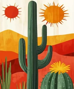 Desert Paint By Numbers