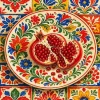 Aesthetic Pomegranate Art Paint By Numbers