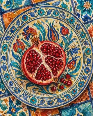 Pomegranate Art Paint By Numbers 
