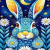 Whimsical Rabbit Paint By Numbers