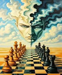 Chess King Paint By Numbers
