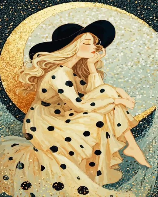 blonde lady paint by number Blonde Lady Paint By Numbers