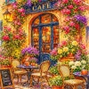 Aesthetic Cafe Paint By Numbers