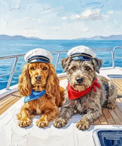 Cool Dogs Paint By Numbers