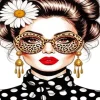 Cool Lady Paint By Numbers