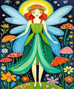 Fairy Girl Art Paint By Numbers