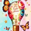 Let Your Light Shine Paint By Numbers