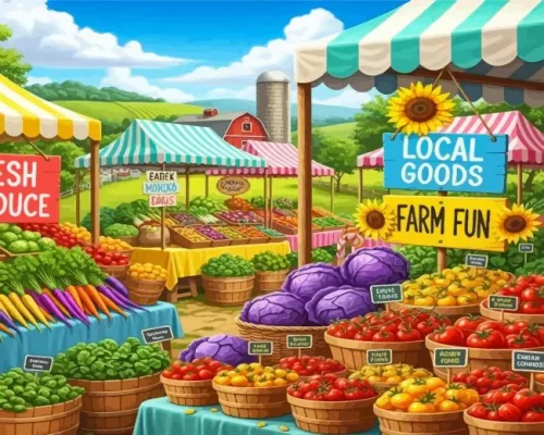 Local Goods Paint By Numbers 