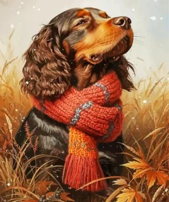 Lonely Dog Paint By Numbers