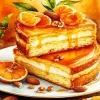 Orange Cake Paint By Numbers