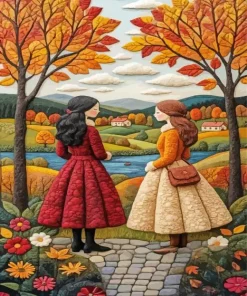 Whimsical Friends Paint By Numbers