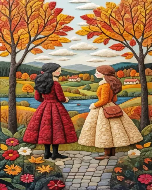 whimsical friends paint by numbers Whimsical Friends Paint By Numbers