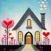 Whimsical House Paint By Numbers