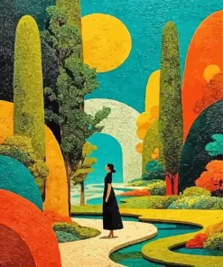 Minimalist Lady Paint By Numbers