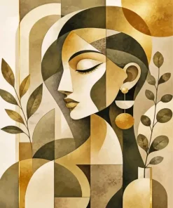 Minimalist Woman Paint By Numbers