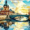 Bucharest Romania Paint By Numbers