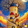 Whimsical House Paint By Numbers