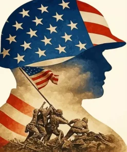 Memorial Day Paint By Numbers